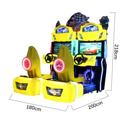 China ODM Car Racing Racing Arcade Machine Simulator Driving Game 110V for sale