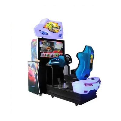 China 42Inch Dynamic Driving Racing Car Simulator Arcade Game For 1-2 Players for sale