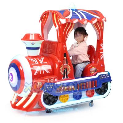 China Amusement Coin Operated Kiddie Ride Train Swing Machine Customized for sale