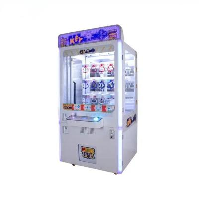 China Plastic Age 6 Years Key Master Vending Machine for Coin Operated Prize Redemption Game for sale