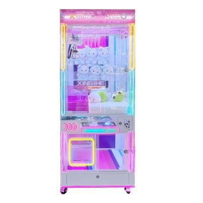 China Plug Type Miniclaw Machine Toy Vending Arcade Amusement Park Coin Claw Sweet Grabber for sale