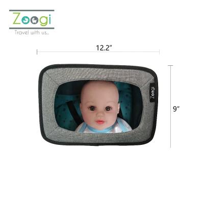 China Easy-to-install Rear View Baby Rear Seat Car Interior Mirror ABS Material Universal Mirror Easy To Observe Baby To Car 11.7 AM 1996-2001 General *7.4” for sale