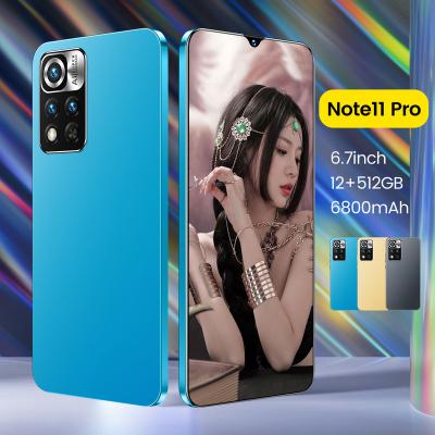 China HOT Selling Fingerprint NOTE 11 PRO 6.7-Inch HD Screen High End All-in-one Machine with Face Recognition Mobile Phone for sale