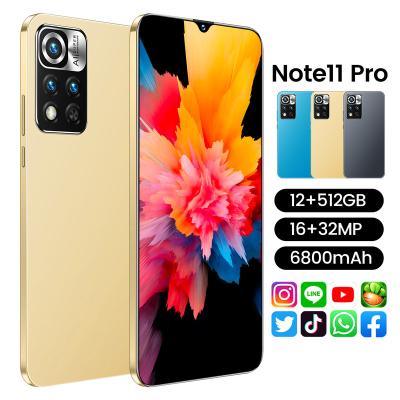 China 2022 Fingerprint Original Phone NOTE 11 Android Smartphones 12GB+512GB 10-Core 5G LET PRO Mobile Phones Mobile Phone for sale