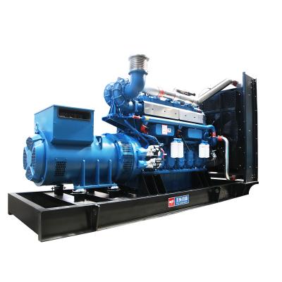 China Africa Market 6300*2600*2900 Fresh Silent Open Water Engine Set 2200kw 2750kva Industrial Diesel Generator Price for sale