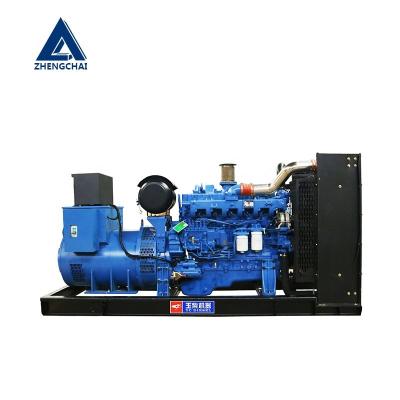 China prime power 6500KW with engine yucha 812kva diesel generator 4390*1549*2297 for sale