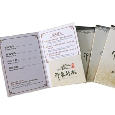 China Hotel Hotel Key Card Paper Bag Envelope Printing Custom Paper Packaging Envelope for sale