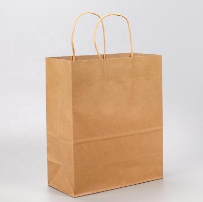 China Recyclable Wholesale Custom Logo Printed White High Quality Cheaper Paper Bag Kraft Paper Bags for sale