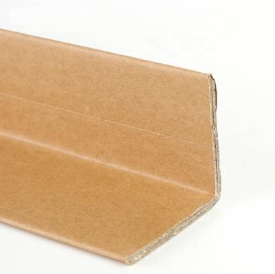 China Recycled Corner Protector Kraft Paper Furniture Corner Packing L Shape Cardboard Edge Corner Protector for sale