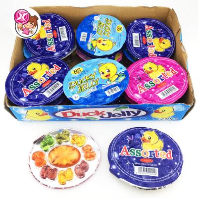 China Natural Halal Duck Shape Jelly Fruit Jelly Mixed Candy Jelly Drink For Kid for sale