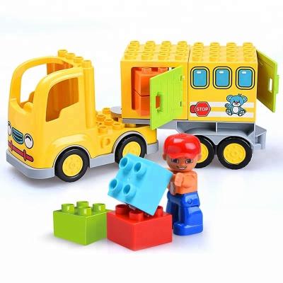 China Toy Construction Toy City Educational Toys Shantou Building Block Busy Child Series Building Toys Compatible With Legoing Duplo Gift for sale