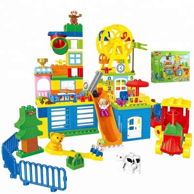 China Construction Toy 150pcs building toy set educational DIY Toy Building Block Educational Toys with legoing duplo for sale