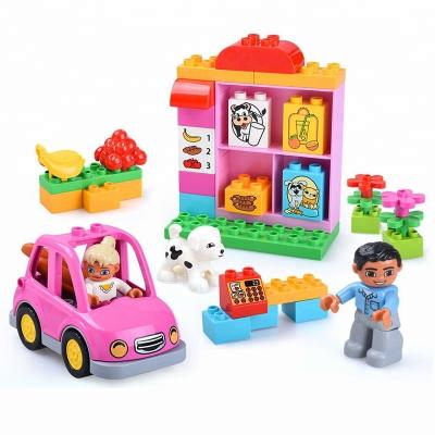 China 41PCS Building Blocks Model Toy Girl ABS Plastic Brick Block Building Sets Building Toys for legoing duplo toys for sale