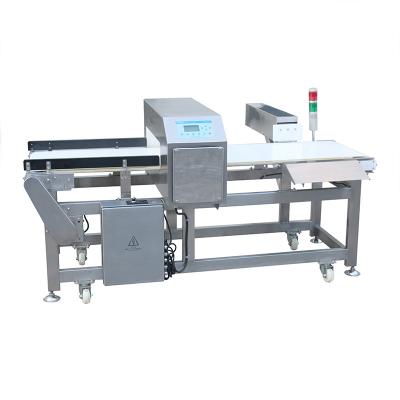 China Metal Detector Production Line Frozen Food Metal Detector Machine With Rejector for sale