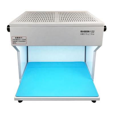 China Machine Repair Shops SUGON 122 Mini Dust Free Room Anti-Static for Phone LCD and Touch Screen Repair for sale