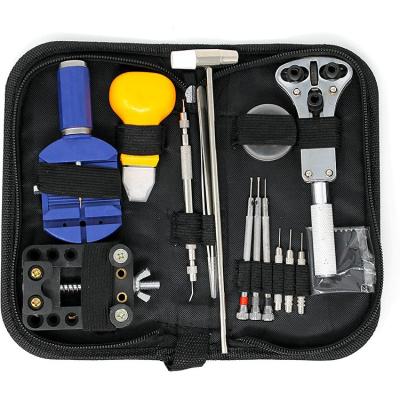 China Repair Tool Kit for KS-87013 14pcs Watch Repair Tool Kit, Professional Link Pin Tool Set Watch Band with Carrying Case for sale