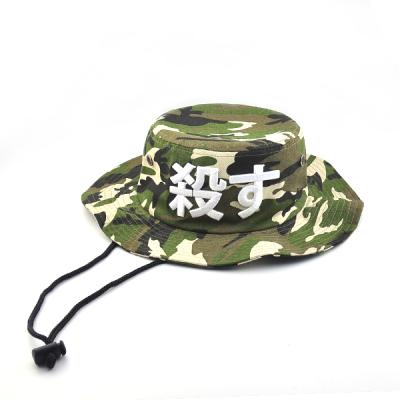 China Wholesale Custom Striped Print Bucket Hat/Floral Print Bucket Hat Bucket Hats With String for sale