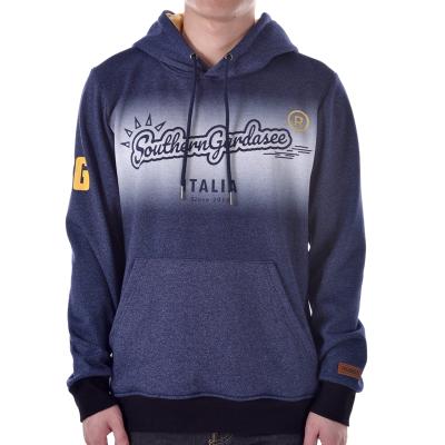 China Cool custom anti-pilling no brand printing custom logo slim fit hoodie men for sale