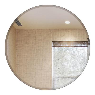 China Minimalist 3-12mm Decorated All Shapes Silver Mirror And Copper Freestanding Mirror With Epoxy Back Painting Available for sale