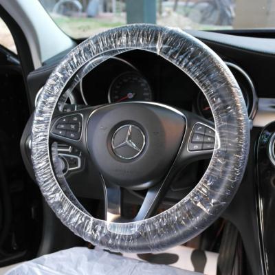 China With elastic band plastic steering cover for sale