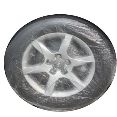 China Hot Selling PE Excellent Tire Covers Plastic for sale