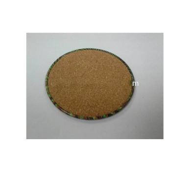 China Recycled Mini Round Tinplate For Cover Materials Standard Empty Storage Custom Printing Reusable Coaster for sale