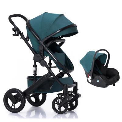 China Carry Baby ZHILEMEI China Baby Stroller Manufacturer Travel System Baby Stroller 3 in 1 for sale