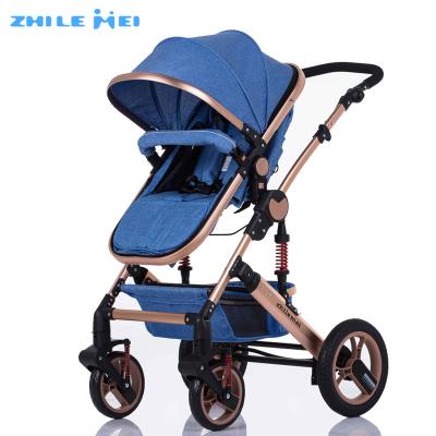 China Lycra EN1888 Certification 588LY Baby Products Baby Stroller Child Pram 3 In 1 for sale