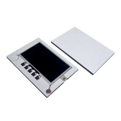 China 7 inch screen Blank video brochure components,LCD video brochure modules monitors for sale