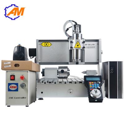 China 3040 Mini CNC Router Engraving Machine 3D 4 Axis Wood Craft Engraving Machine for sale