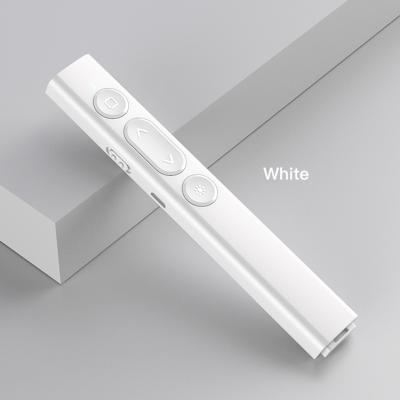 China Red PPT Laser Paging Pen Laser Music Video Playing Desk Teaching PPT Demonstration Turning Pen Indicator Electronic Pointer Target Laser for sale