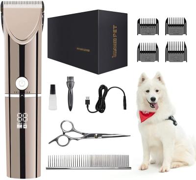 China Dog Stocked Clippers For Grooming Cordless Professional Pet Clipper Trimmer for sale