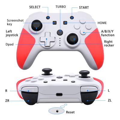 China Hot Selling High Performance TURBO BUTTON Controller For Nintendo Switch Joystick For PC Game Controllers for sale