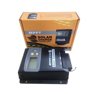 China MPPT310D Customized LOGO Solar Controller Sealed Lead Acid High Efficiency 97% MPPT 12/24V 10A for sale