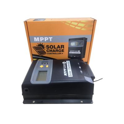 China New Black Sealed Lead Acid Solar Controller MPPT LE Max Load PV 100v Customized LOGO 20A Solar Regulator for sale