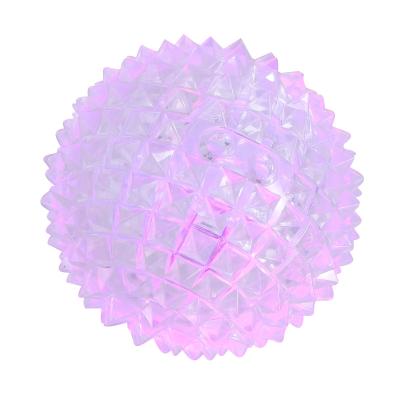 China Amazon TPR Hot Selling Viable Toy Ball Rubber Dog Ball Lightweight Barbed Molar Interactive for sale