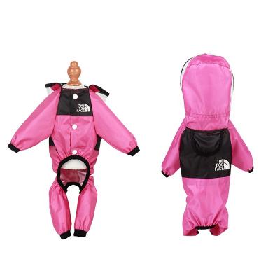 China Custom Slim Hood Clothes Large Cat Pet Viable Waterproof Dog Raincoat For Dogs for sale