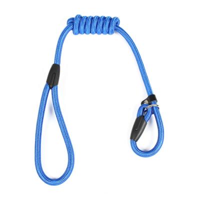 China Water Proof Padded Elastic Braided Nylon Leash For Dog For Cats for sale