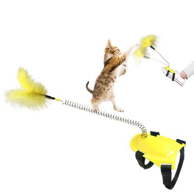 China Logo Cat Feather Stick Wands For custom made wholesale viable funny pampers on feet for sale