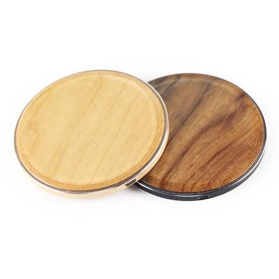 China New Eco-friendly Tending 10W 15W Metal Phone Wooden Wireless Charger Fast Wireless Charging Mobile Phone Charger for sale