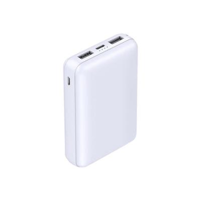 China Best Selling 2022 Slim Portable Cell Phone Power Bank 10000mAh Polymer Battery Power Bank for sale