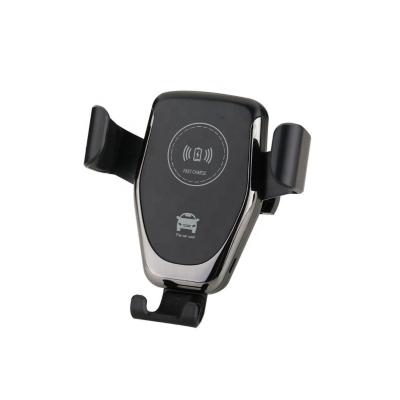 China Mini Size Online Popular Buying 2 in 1 QI Car Charger 10W Wireless Fast Charging Mobile Phone Holder LED Custom Logo for sale