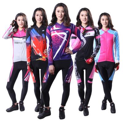 China Men's and Women's Winter Suits Breathable Customized Cycling Suits Winter Cycling Suits for sale