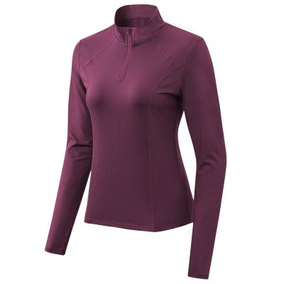 China Autumn And Winter New Thickened Breathable Hot Yoga Clothes Fitness Running Sports Long Sleeve Workout Casual Loose Top for sale