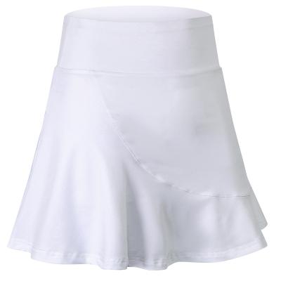 China Women's Breathable Tennis Skort Hundred Active Skirt Tennis Skirt Inner Shorts Elastic Top for sale