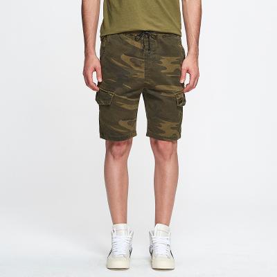 China Anti-Wrinkle SABIN Factory Wholesale Drop Shipping High Quality Mens Summer Casual Fashion 6 Multi Pockets Camouflage Workout Cargo Shorts for sale