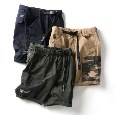 China New Design High Quality Wholesale Fashion Anti-wrinkle SABIN Push Up Cotton Men Casual Chino Cargo Bermuda Shorts Multi Pockets Army Summer Bermuda Shorts for sale