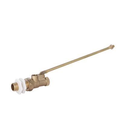 China General brass float valve straight end water shut-off can be adjusted to provide a variety of floatsThe ball for sale