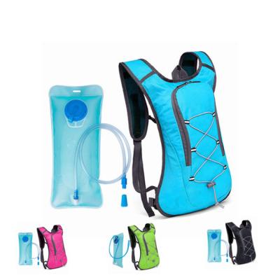 China Waterproof Men Women Hiking Adjustable Insulated Backpack Camping Music Festival Hydration Recycling With Free 2L Water Bladder for sale