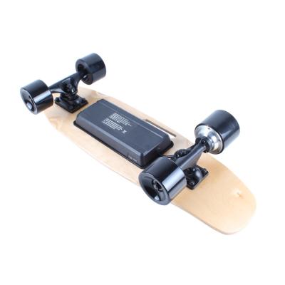 China Wholesale Cheapest Small Adult Splint Boosted Electric Skate Board Remote Control Evolve Electric Skateboard for sale